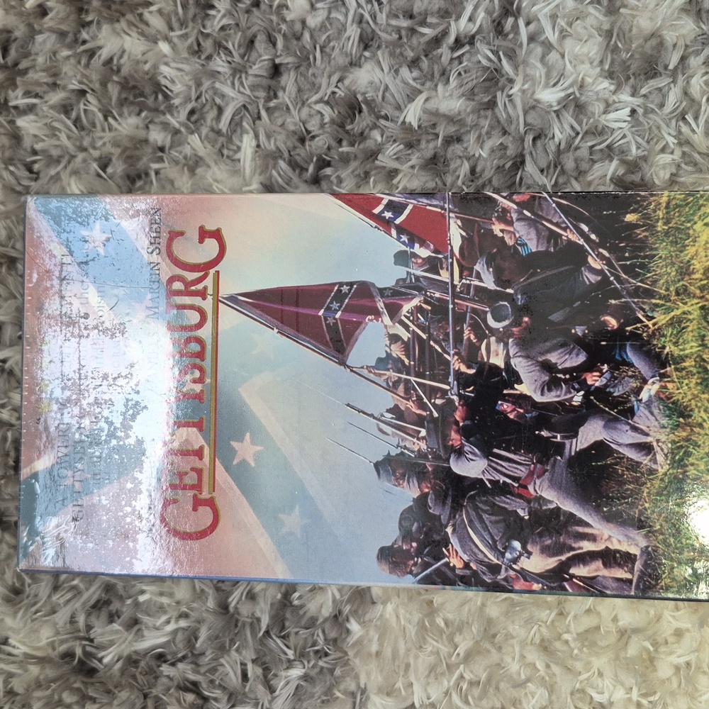 Sealed VHS Gettysburg Tape